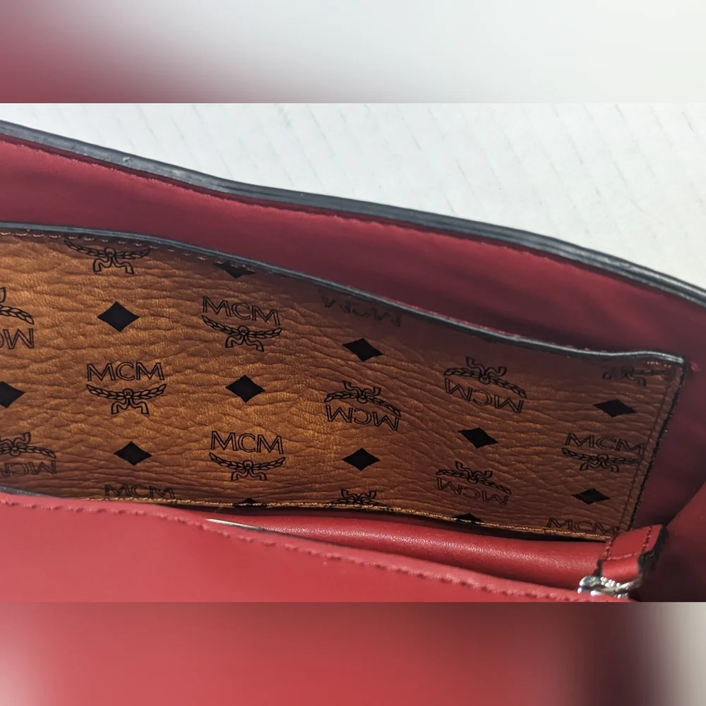 MCM diamond disco Swarovski Crystal Studded crossbody handbag - Picture 4 of 16